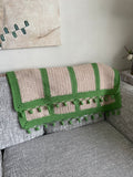Handmade Crochet Sofa Blanket 110 x 110 cm